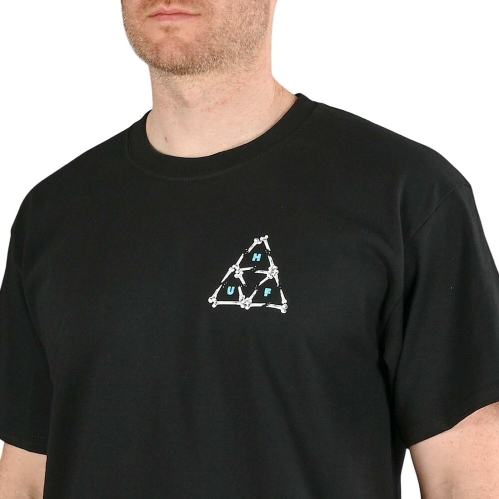 HUF Broken Bones TT S/S T-Shirt - Black