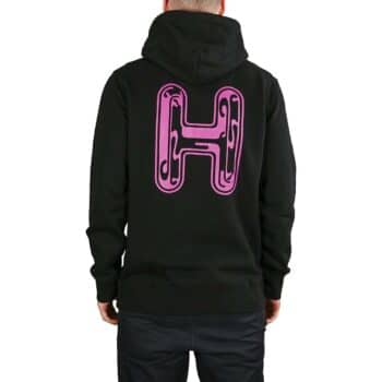 HUF Common H Zip-Up Hoodie - Black