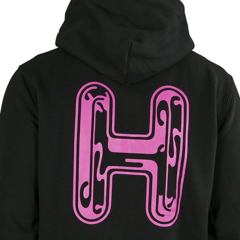 HUF Common H Zip-Up Hoodie - Black