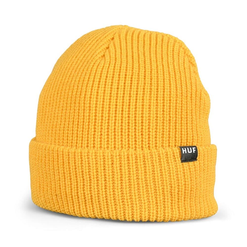 HUF Usual Cuffed Beanie Hat - Gold