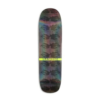 Madness Eye Dot R7 8.375" Skateboard Deck - Holographic