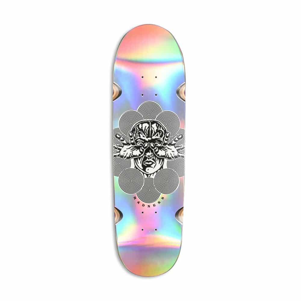 Madness Manipulate R7 9" Skateboard Deck - Holographic