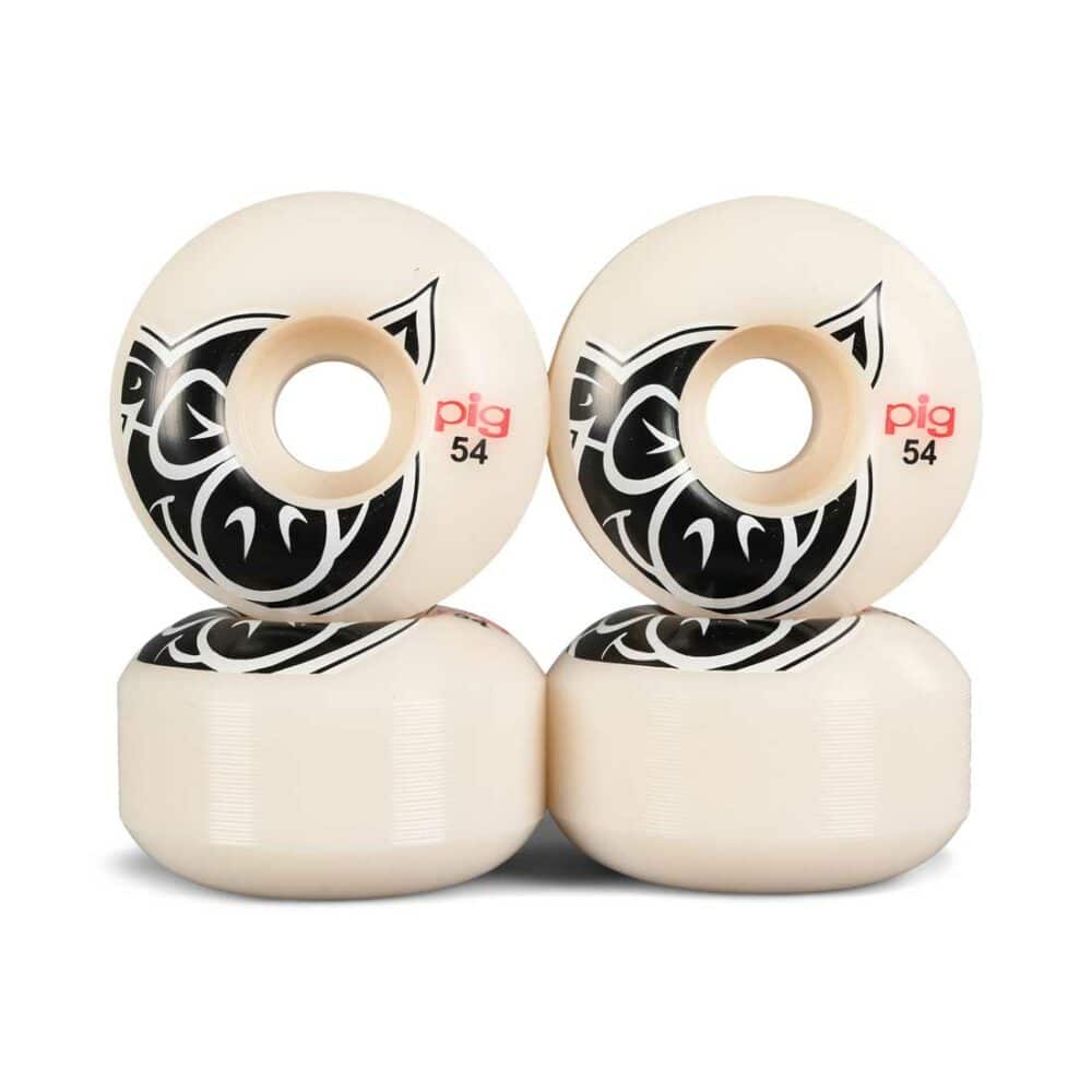 Pig Head Natural 54mm Skateboard Wheels