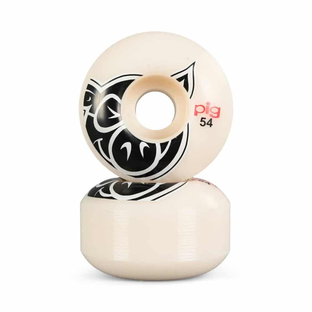 Pig Head Natural 54mm Skateboard Wheels