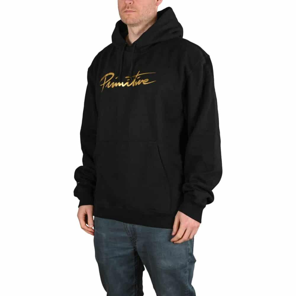 Primitive Nuevo Gold Pullover Hoodie - Black