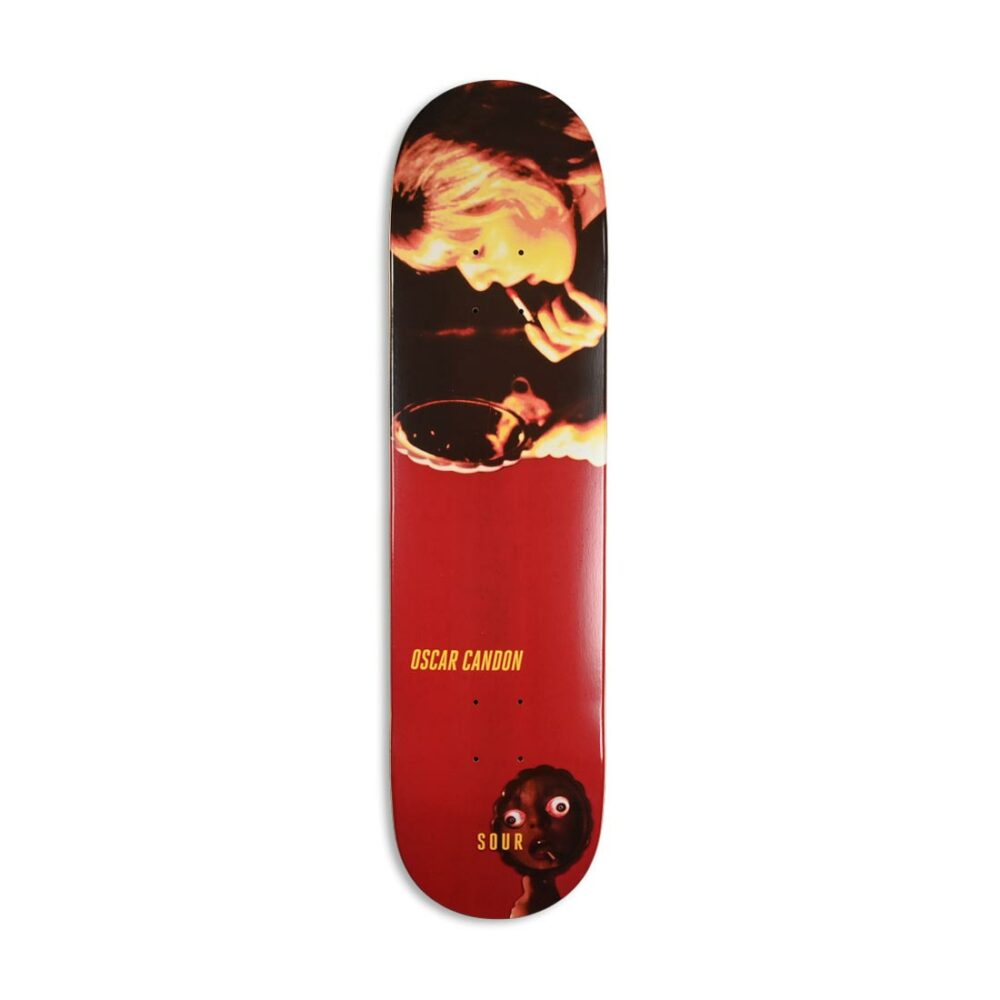 Sour Solution Oscar Candon Paint Skateboard Deck