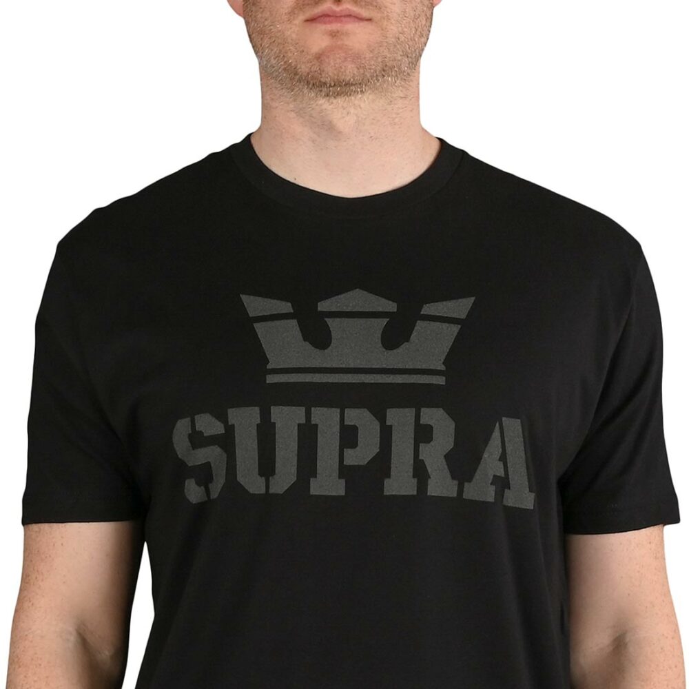 Supra Above S/S T-Shirt - Black/Black