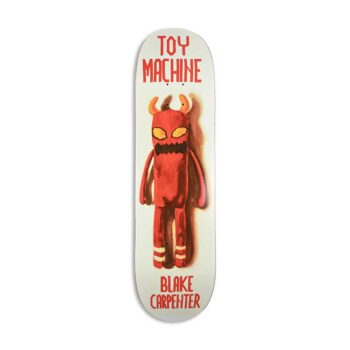 Toy Machine Carpenter Doll 8.38" Skateboard Deck