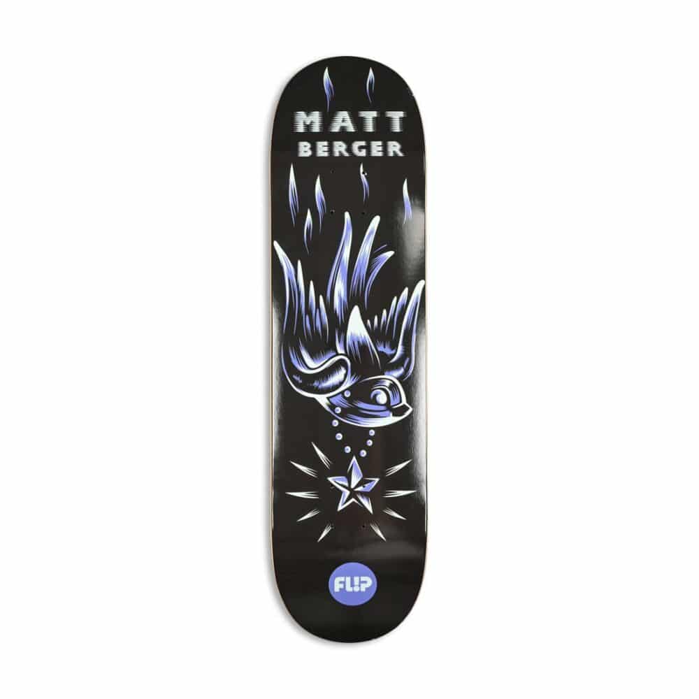 Flip Matt Berger Backlight 8.25" Skateboard Deck