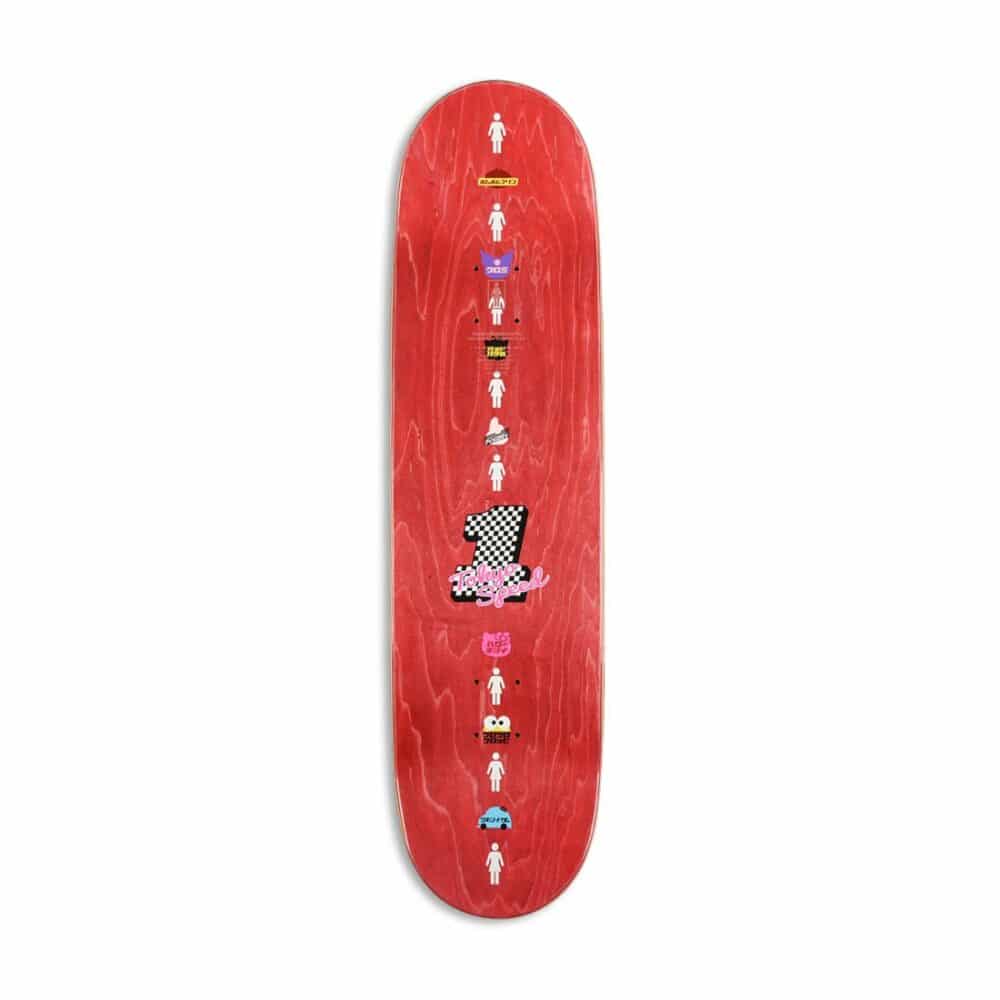 Girl Sanrio Tokyo Speed Griffin Gass 8.5" Skateboard Deck