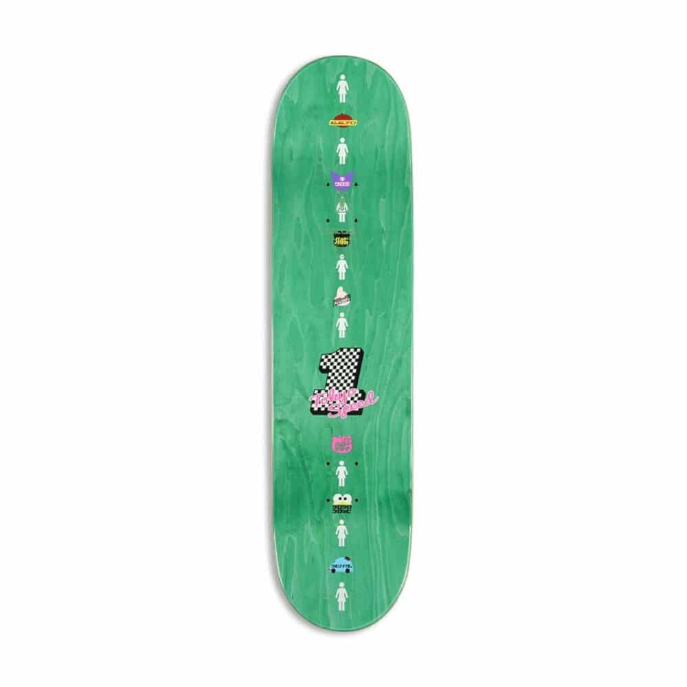 Girl Sanrio Tokyo Speed Simon Bannerot 8.25" Skateboard Deck