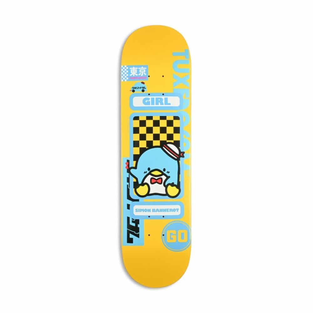 Girl Sanrio Tokyo Speed Simon Bannerot 8.25" Skateboard Deck