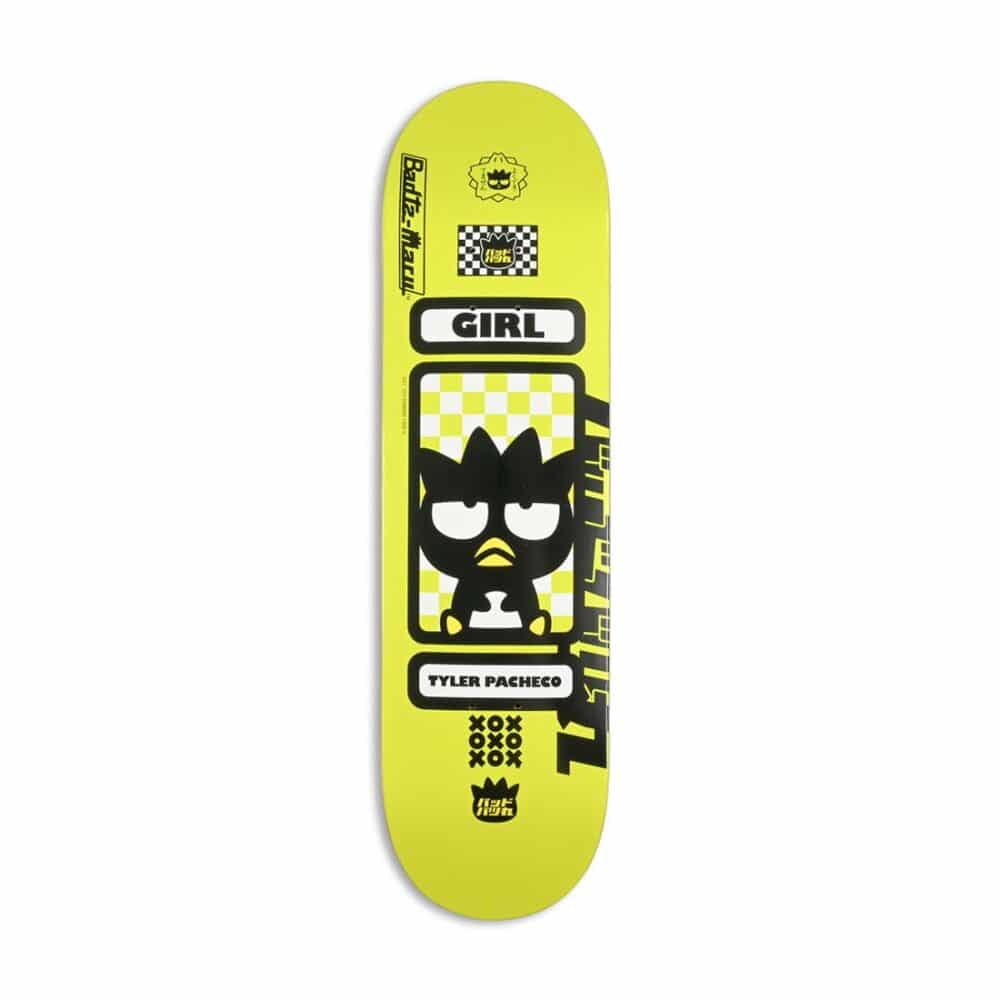 Girl Sanrio Tokyo Speed Tyler Pacheco 8.375" Skateboard Deck