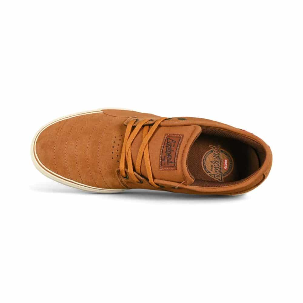 Globe Mahalo Plus Skate Shoes - Brown/Antique