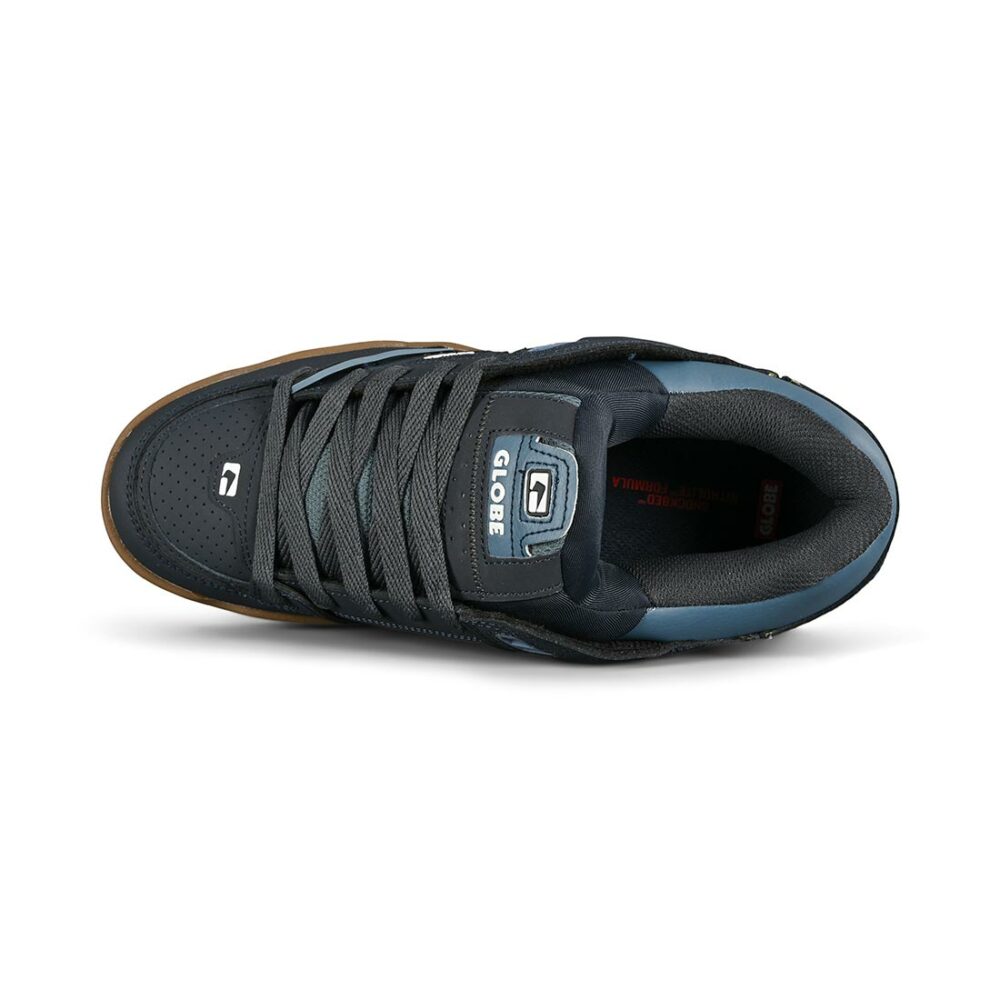 Globe Fusion Skate Shoes - Navy/Blue/Gum