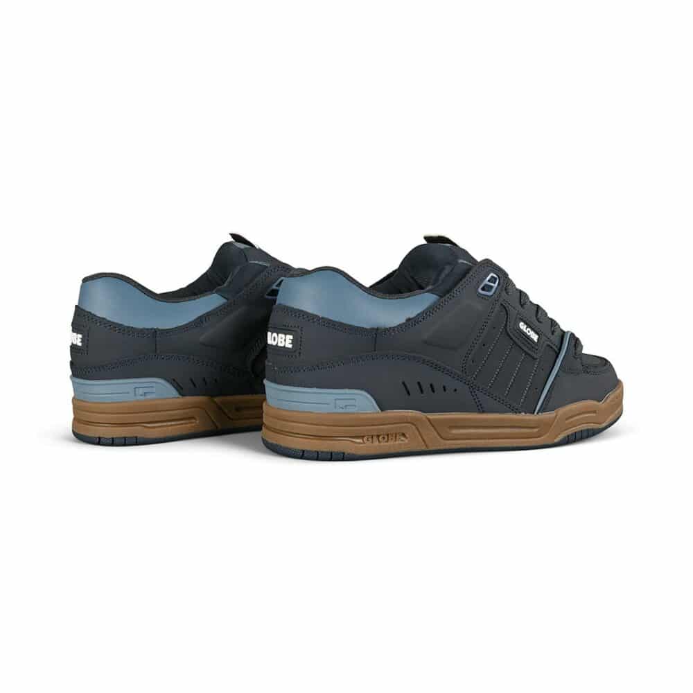 Globe Fusion Skate Shoes - Navy/Blue/Gum