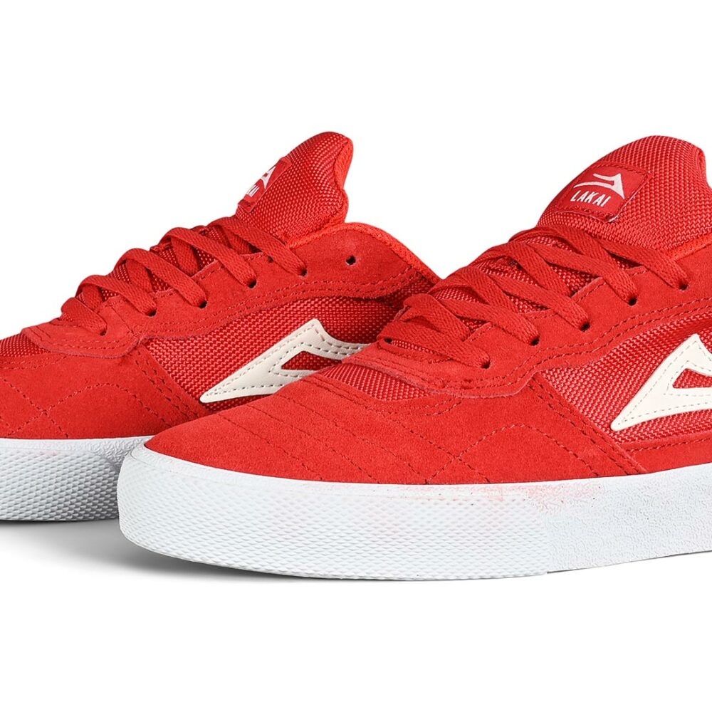 Lakai Cambridge Skate Shoes - Flame Suede