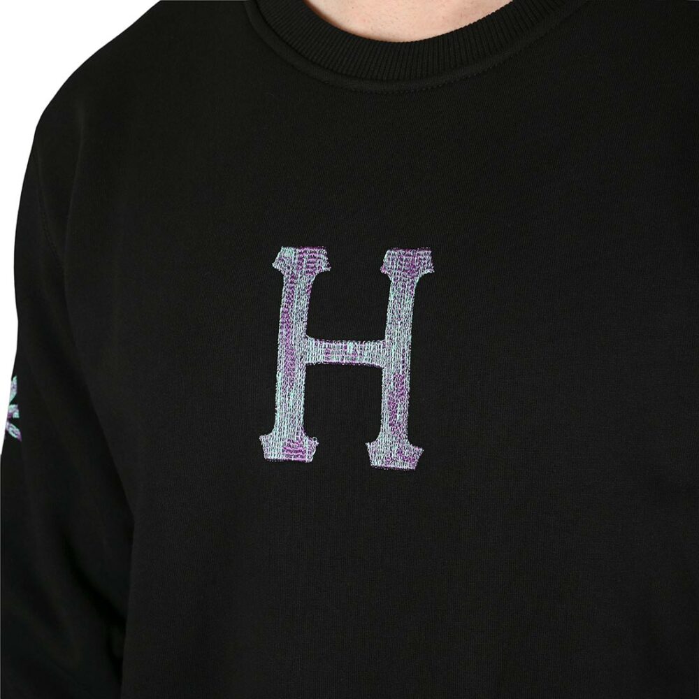 Makia x HUF Aurora Crew Sweater - Black