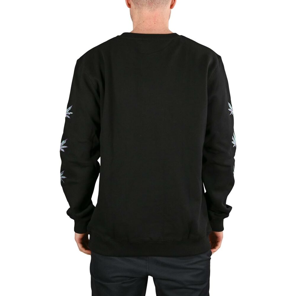 Makia x HUF Aurora Crew Sweater - Black