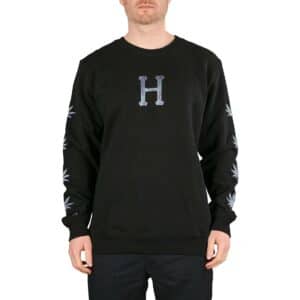 Makia x HUF Aurora Crew Sweater - Black