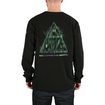 Makia x HUF Trifecta L/S T-Shirt - Black