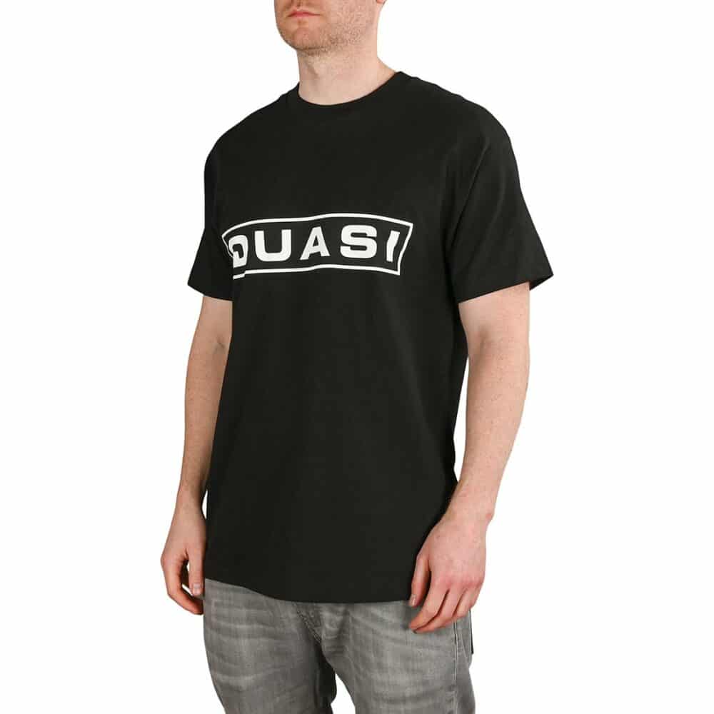 Quasi Bar Logo S/S T-Shirt - Black