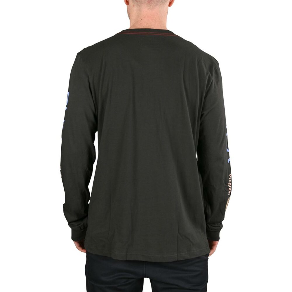 RVCA ANP L/S T-Shirt - Black/Blue