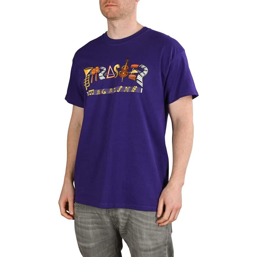 Thrasher Filmore S/S T-Shirt - Purple