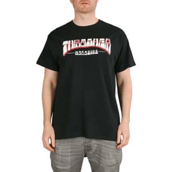 Thrasher Firme S/S T-Shirt - Black