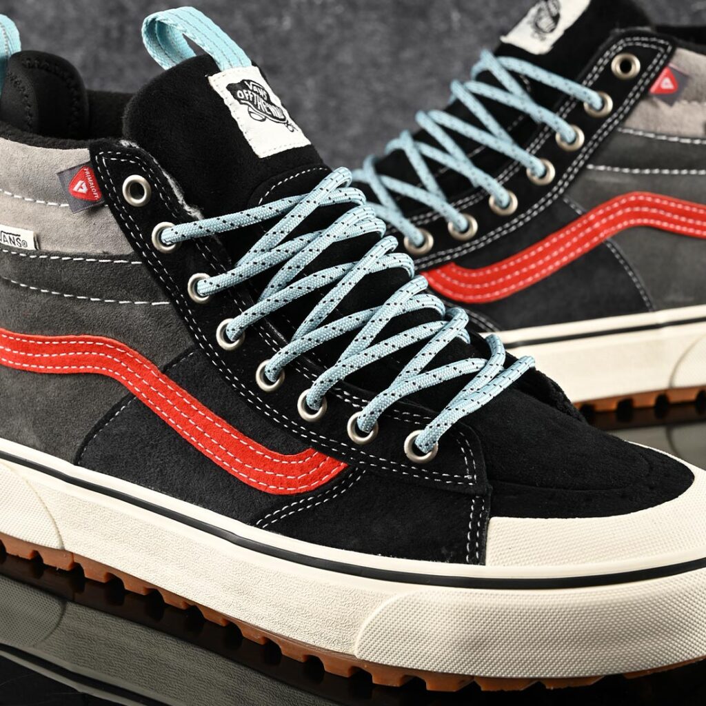 Vans Sk8-Hi MTE-2 Winterised Skate Shoes - Black/Orange