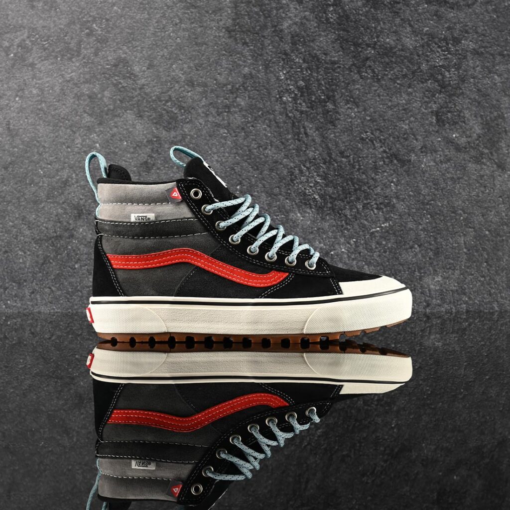 Vans Sk8-Hi MTE-2 Winterised Skate Shoes - Black/Orange