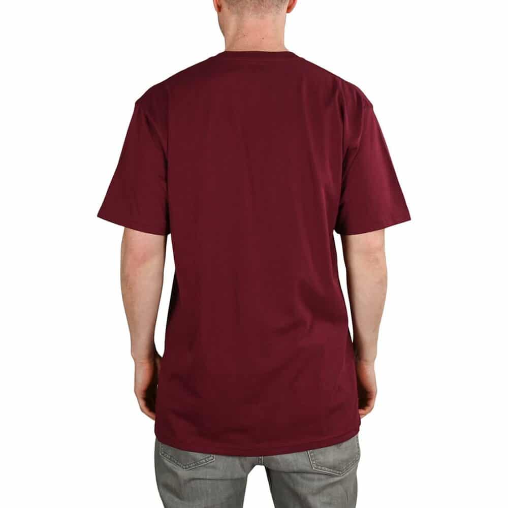 Vans Classic S/S T-Shirt - Burgundy/Black