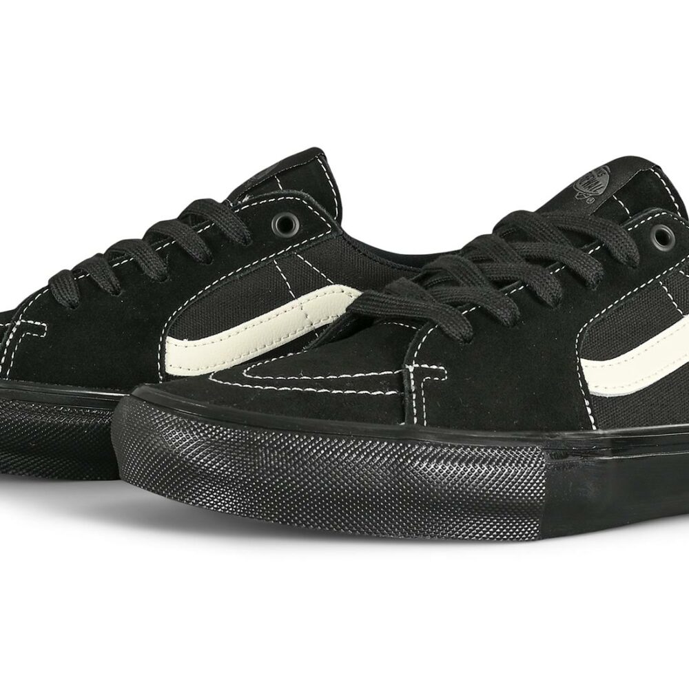 Vans Sk8-Low Skate Shoes - Black/Marshmallow