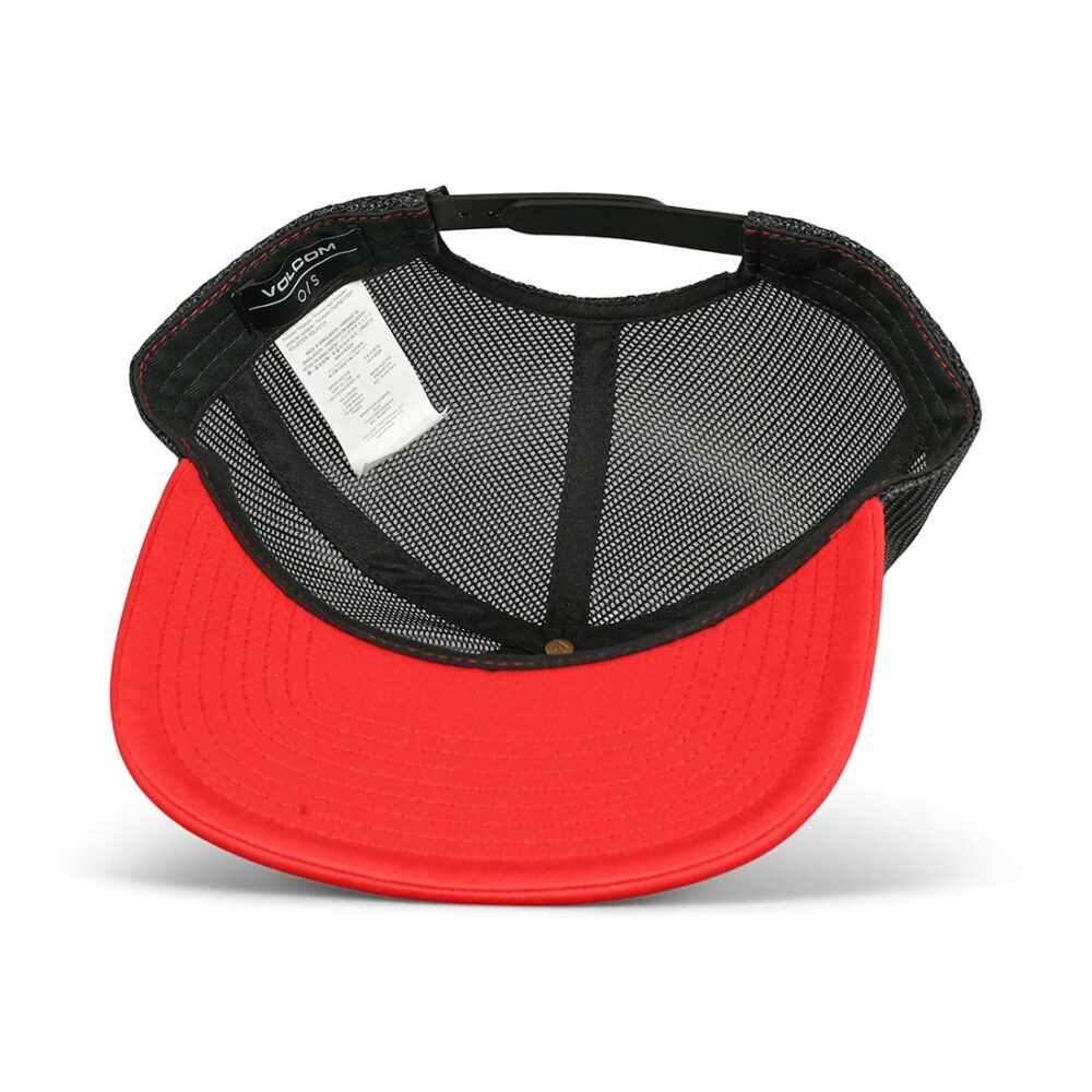 Volcom Axwell Trucker Cap - Ribbon Red