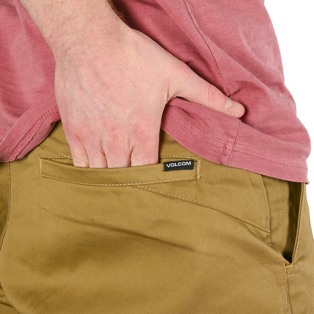 Volcom Frickin Skate Chino Pants - Dark Khaki (SP23)