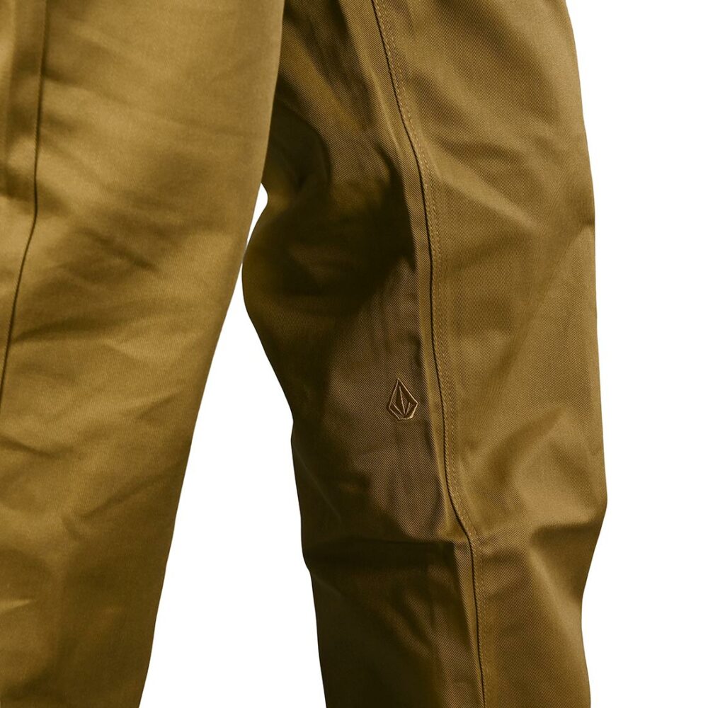 Volcom Frickin Skate Chino Pants - Dark Khaki (SP23)