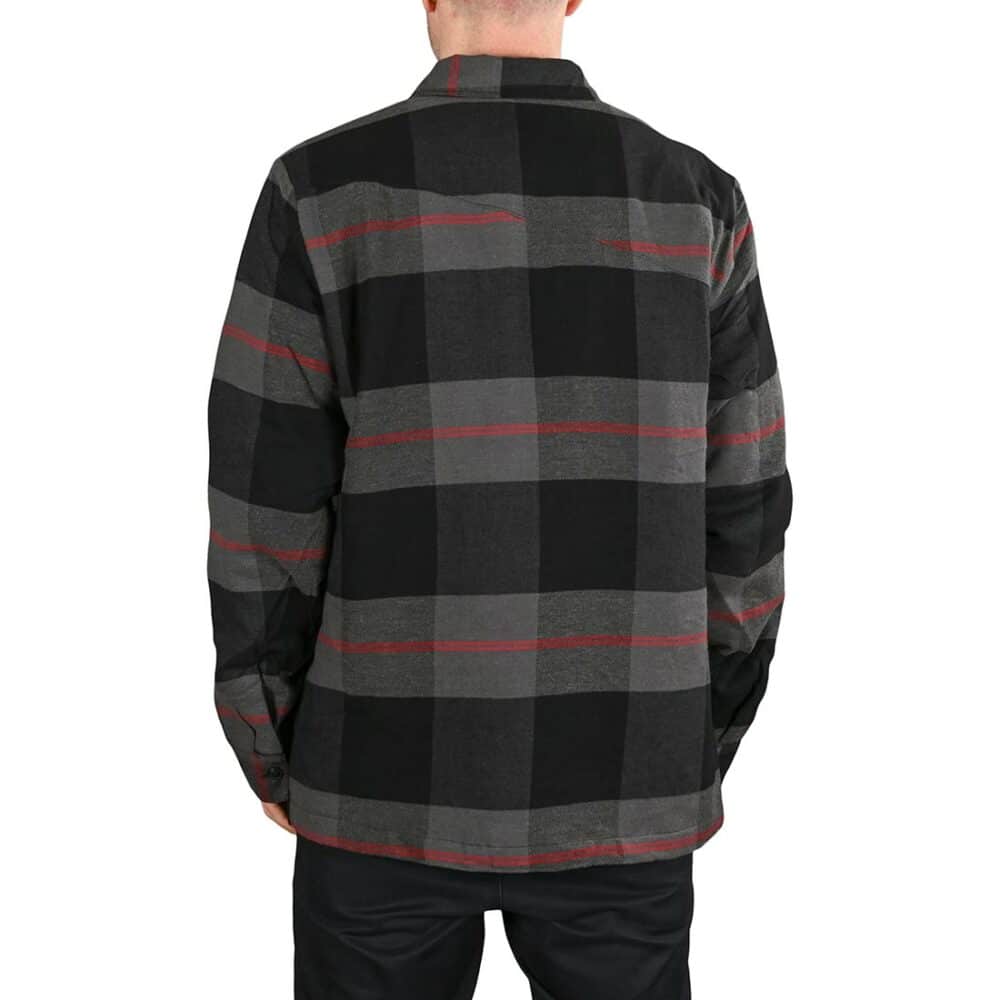 Volcom Trademan Plaid L/S Overshirt - Castlerock