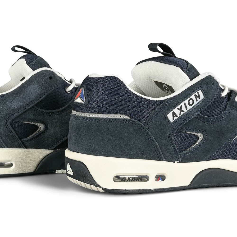 Axion Genesis LTD 500 Skate Shoes - Navy/Silver/White