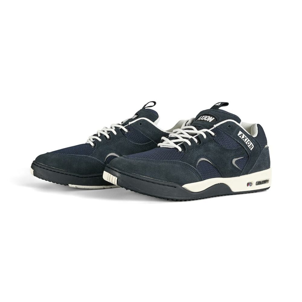 Axion Genesis LTD 500 Skate Shoes - Navy/Silver/White