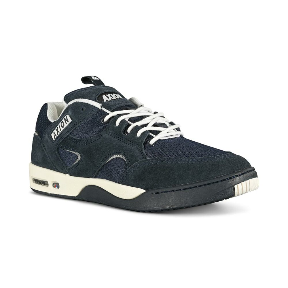 Axion Genesis LTD 500 Skate Shoes - Navy/Silver/White