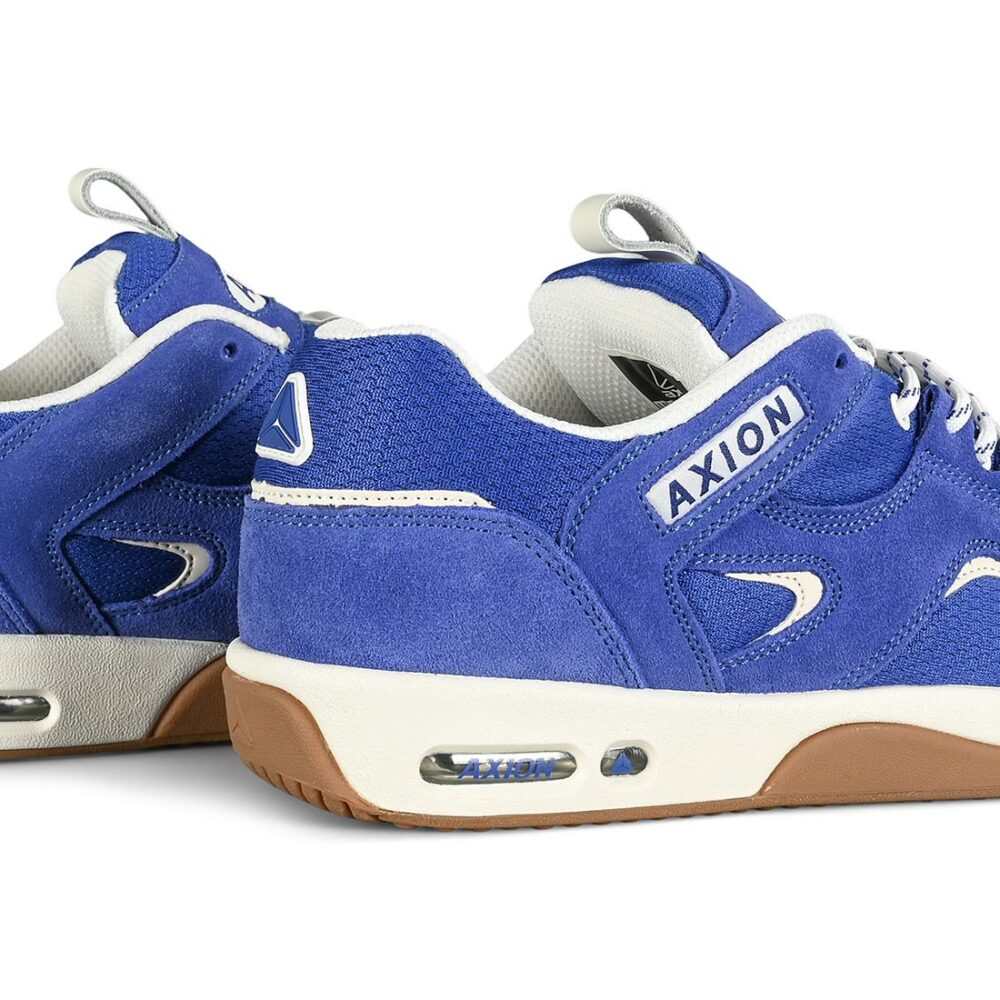 Axion Genesis Skate Shoes - Royal Blue/Gum