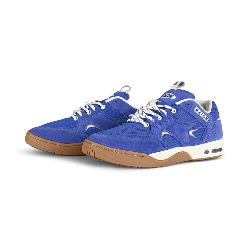 Axion Genesis Skate Shoes - Royal Blue/Gum