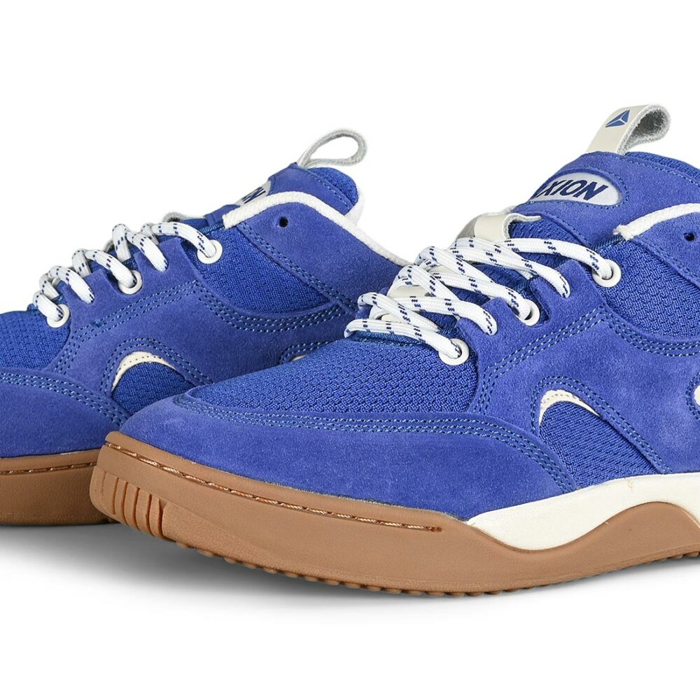 Axion Genesis Skate Shoes - Royal Blue/Gum