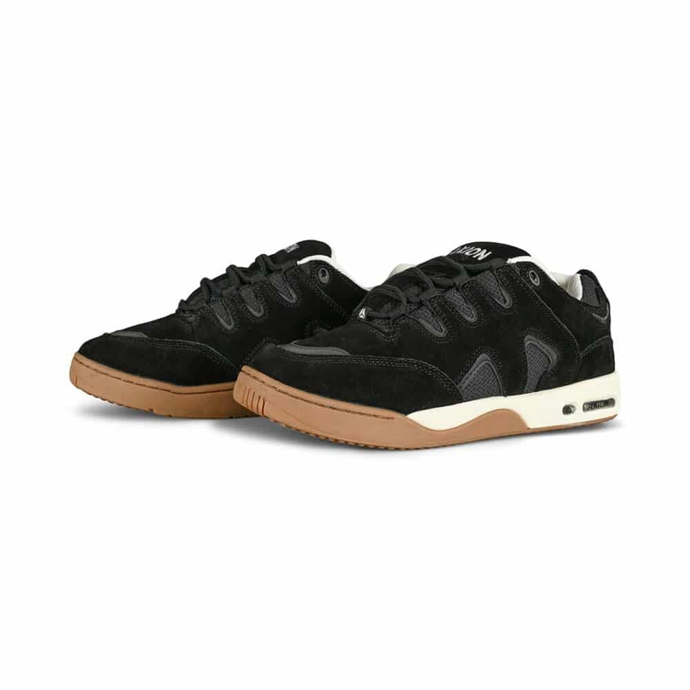 Axion Official Skate Shoes Black/Gum Supereight