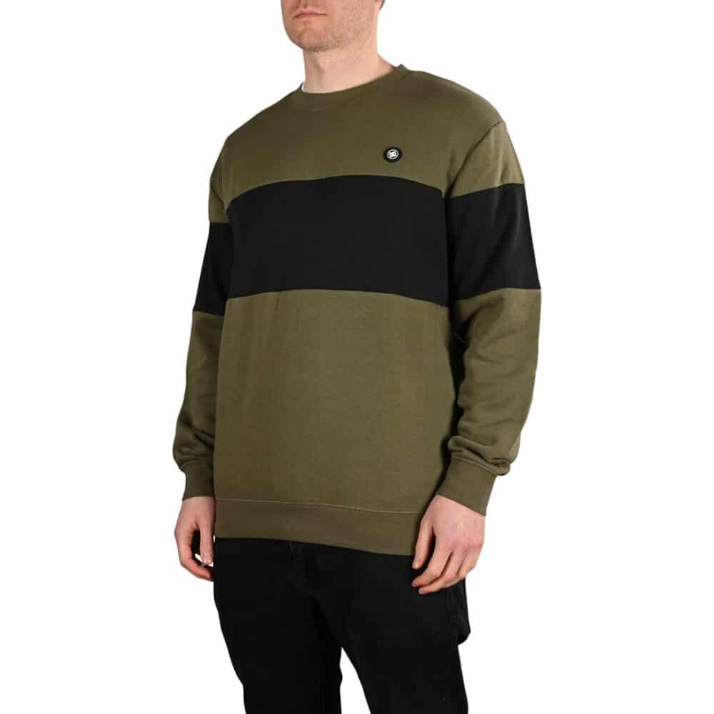 DC Riot Crew Neck Sweatshirt - Ivy Green