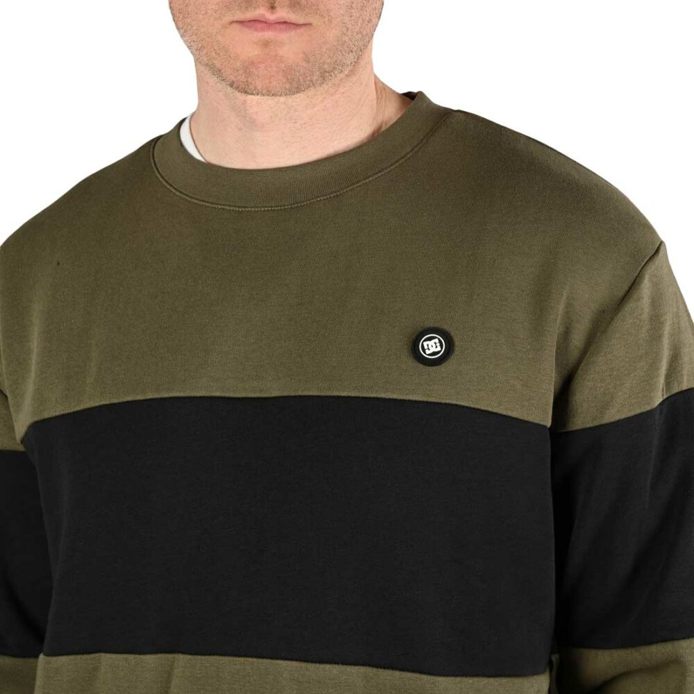 DC Riot Crew Neck Sweatshirt - Ivy Green