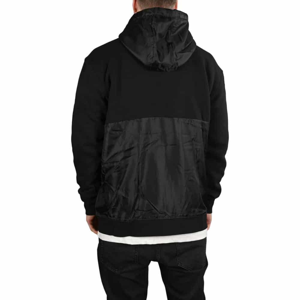 DC Sherpa Star Zip-Up Hoodie - Black