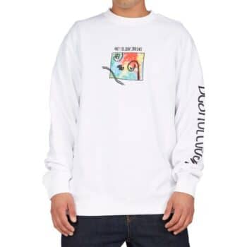 DC Any Colour You Like Pullover Crew - White