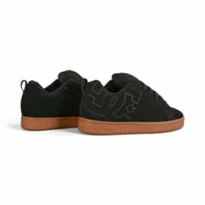 DC Court Graffik Skate Shoes - Black/Gum