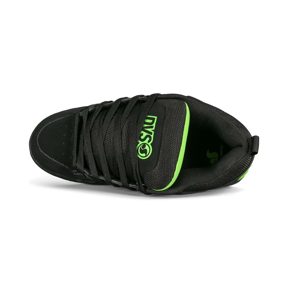 DVS Comanche Skate Shoes - Black/Charcoal/Lime